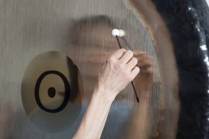 Gong Played with small Mallet