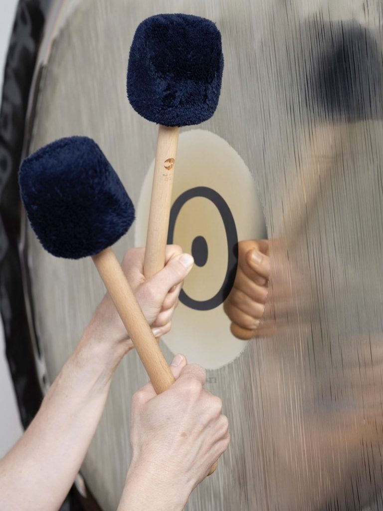 Gong Mallets Close-Up